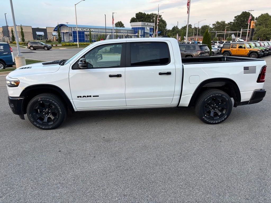 New 2026 Bright White Clear-Coat Exterior Paint RAM Big Horn/Lone Star image 3