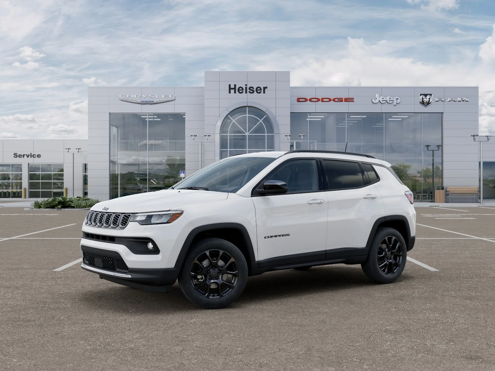 New 2026 Bright White Clear-Coat Exterior Paint Jeep Latitude image 28