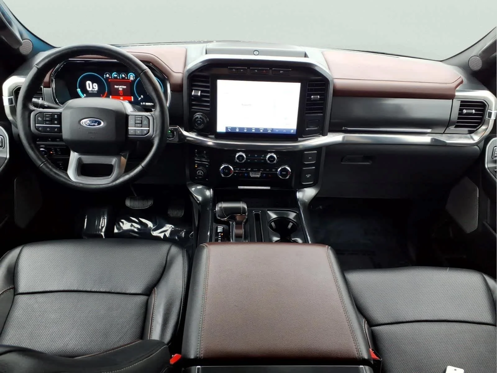Used 2023 Rapid Red Metallic Tinted Clearcoat Ford LARIAT image 18