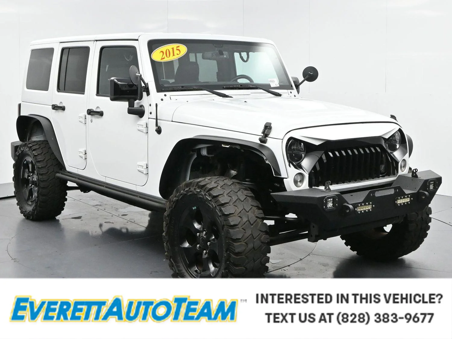 Used 2015 Bright White Clearcoat Jeep Altitude image 1