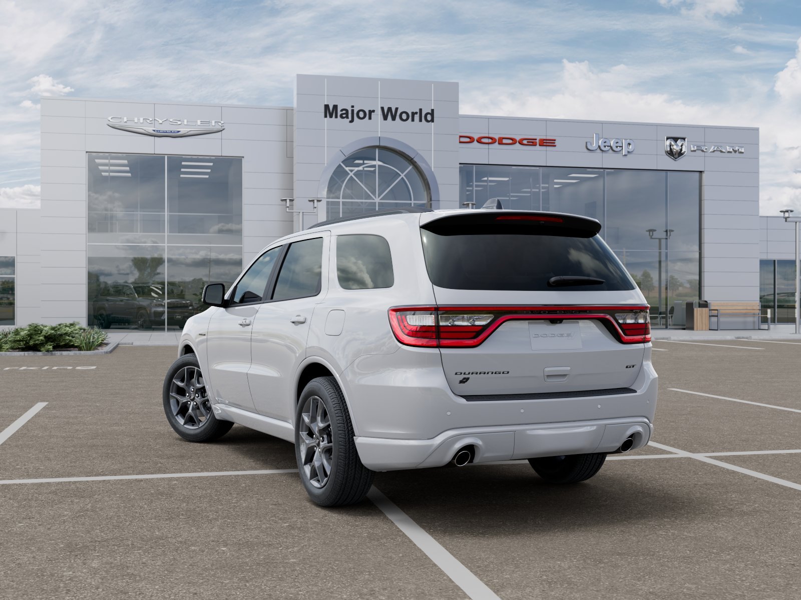 New 2026 White Knuckle Clear-Coat Exterior Paint Dodge GT PLUS image 3