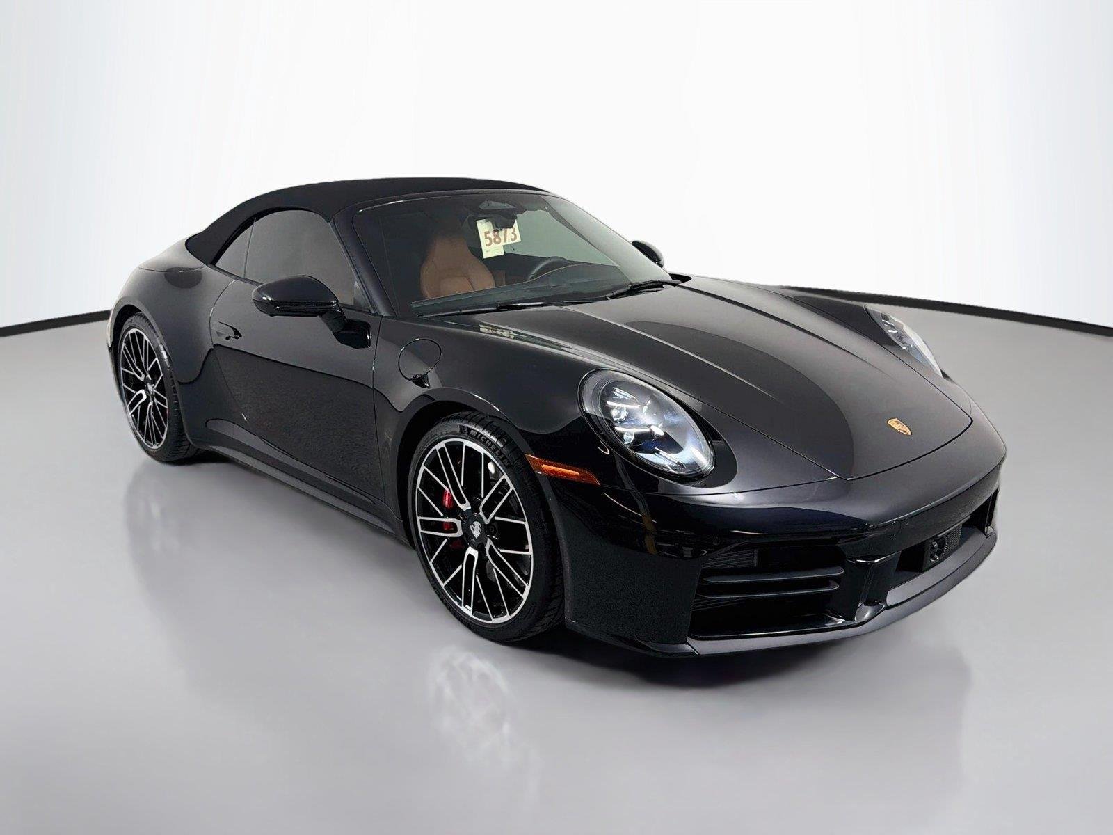 New 2026 Jet Black Metallic Porsche Carrera 4S Cabriolet image 9