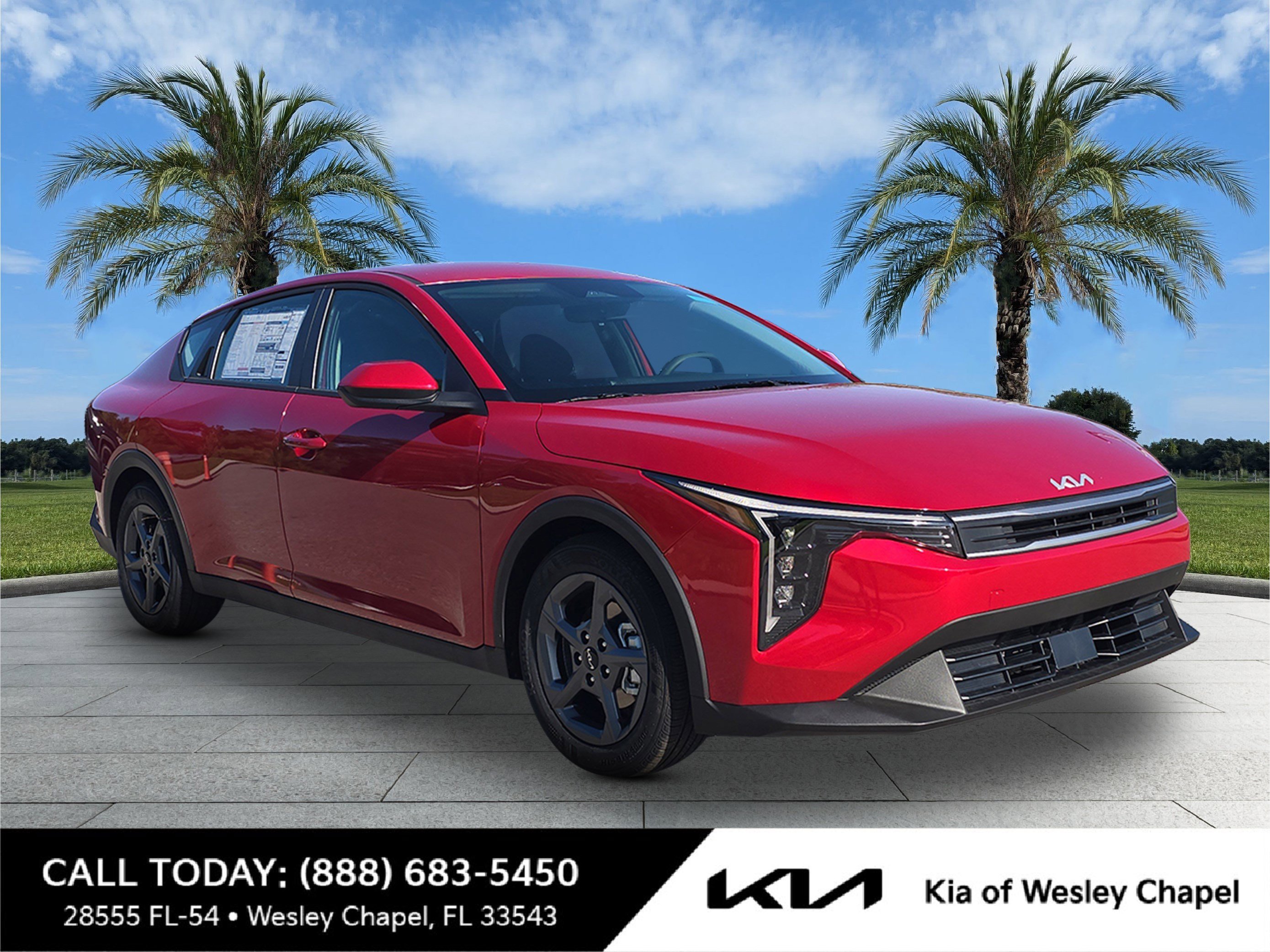 New 2026 Currant Red Kia LXS image 1