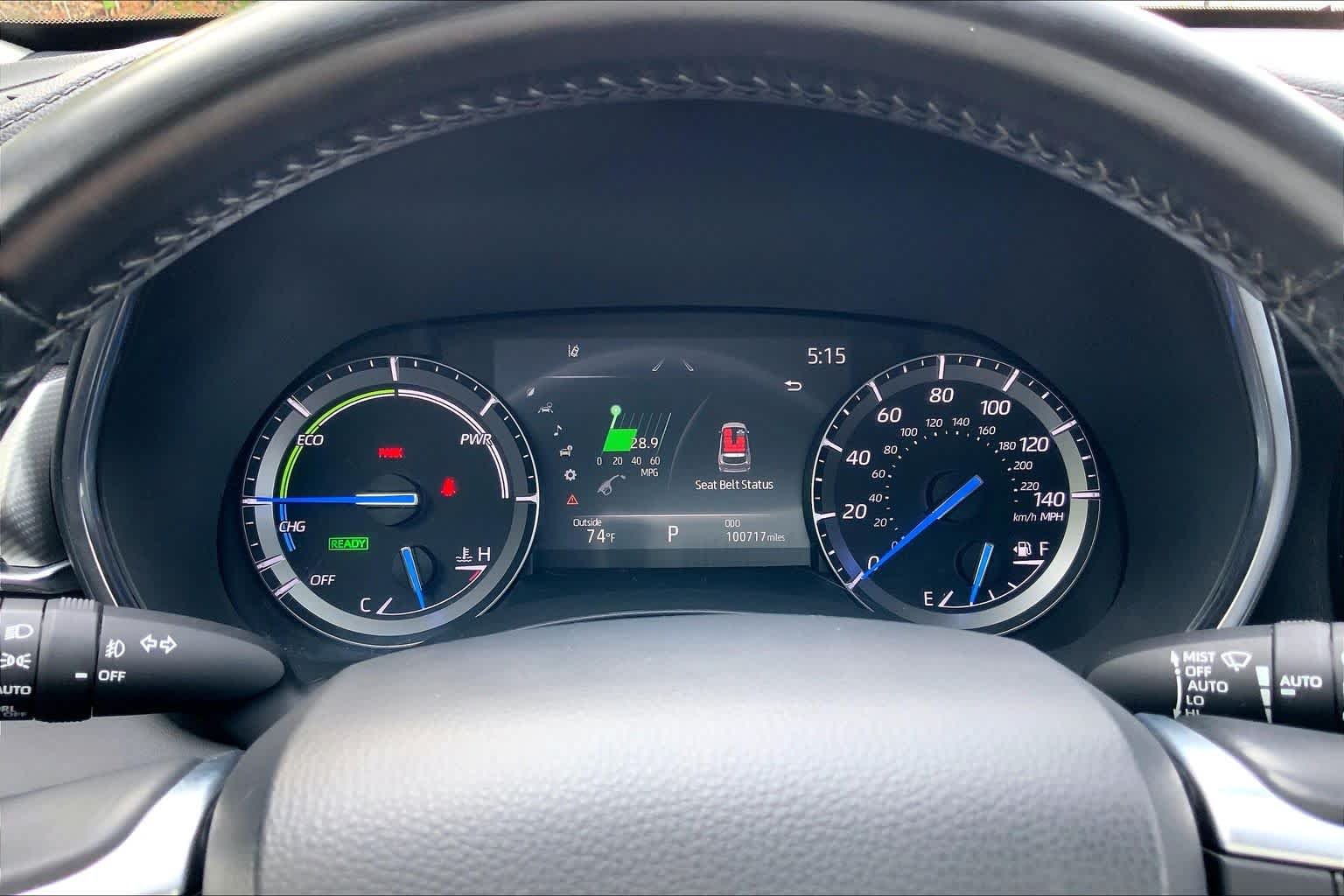 Used 2021 Blizzard Pearl Toyota Hybrid Platinum image 26