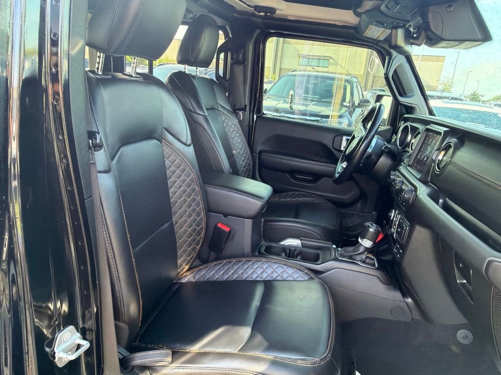 Used 2021 Black Jeep Unlimited Sahara 4xe image 18