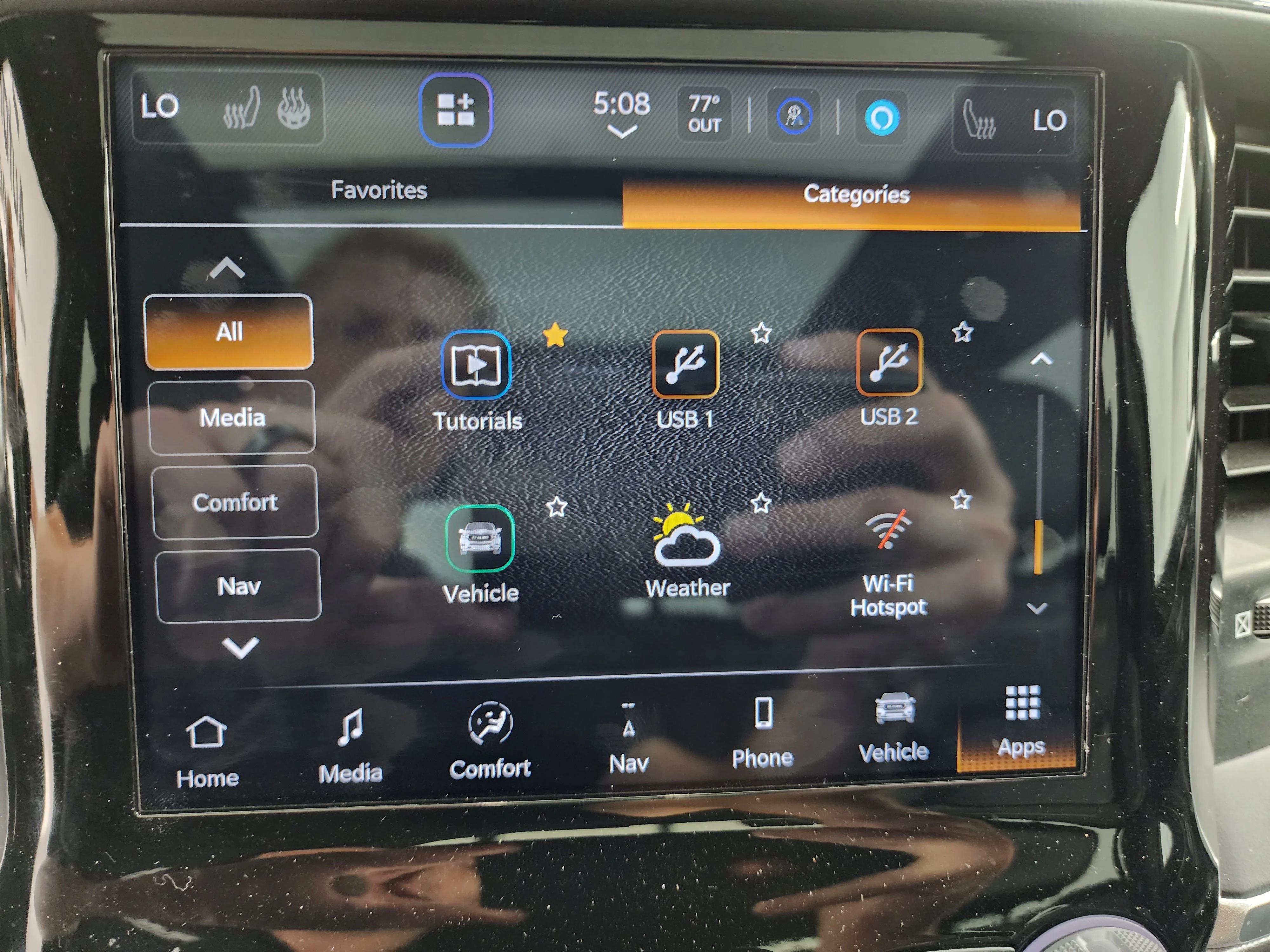Used 2022 Granite Crystal Metallic Clearcoat Ram Laramie image 55