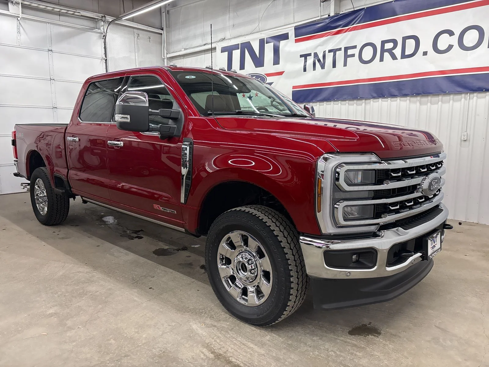 New 2026 Ruby Red Metallic Tinted Clearcoat Ford F-250® Lariat® image 2