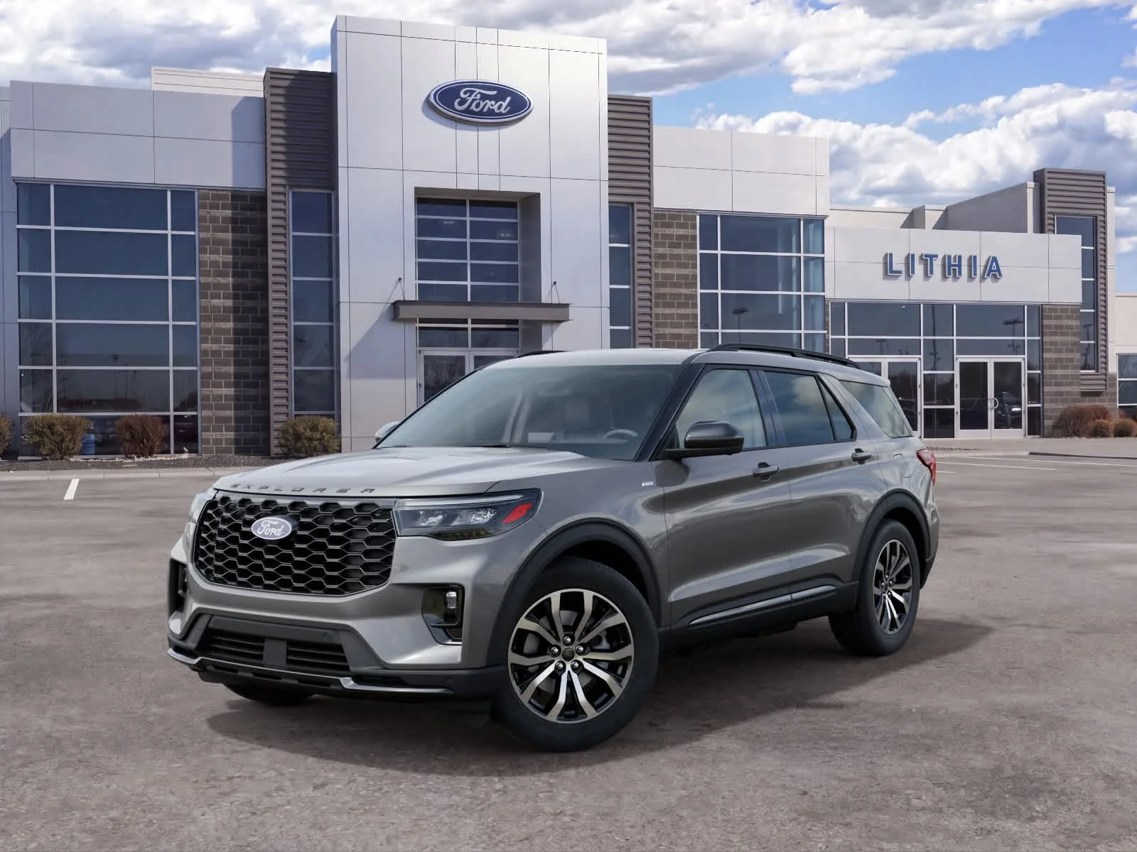 New 2027 Carbonized Gray Metallic Ford ST-Line image 2