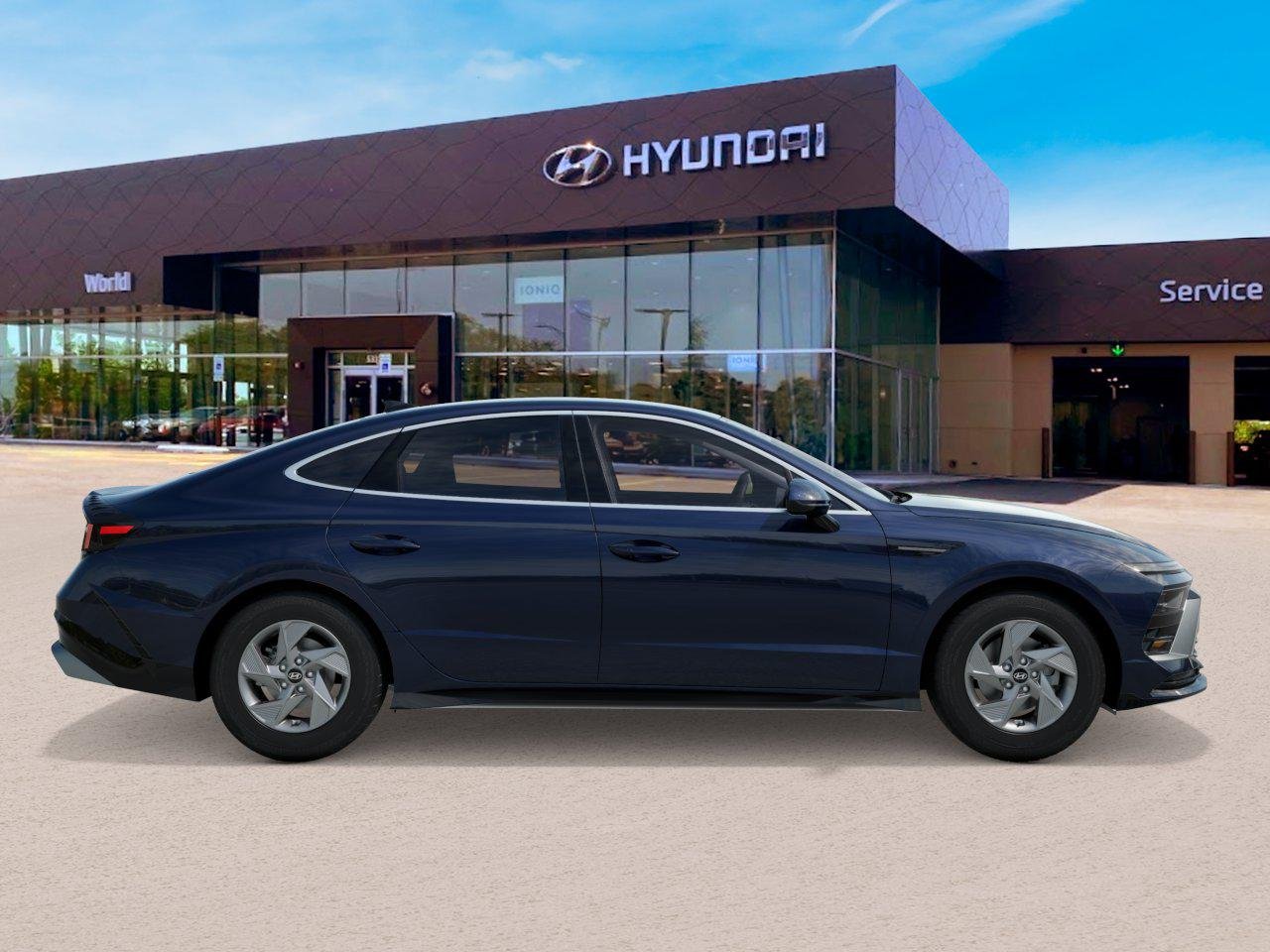 New 2026 Carbon Blue Hyundai SE image 7