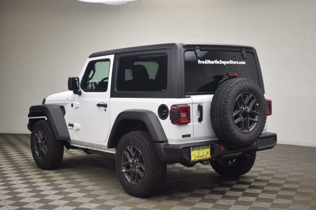 New 2026 Bright White Clearcoat Jeep Sport S image 13