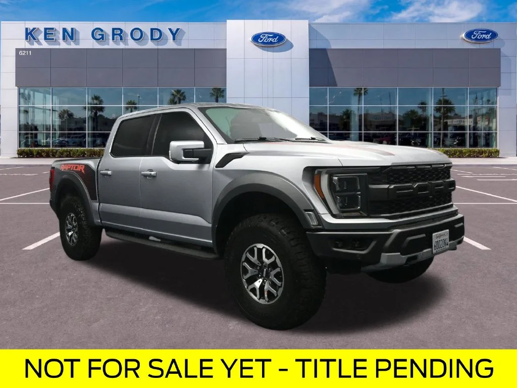 Certified Used 2021 Silver Ford Raptor image 1