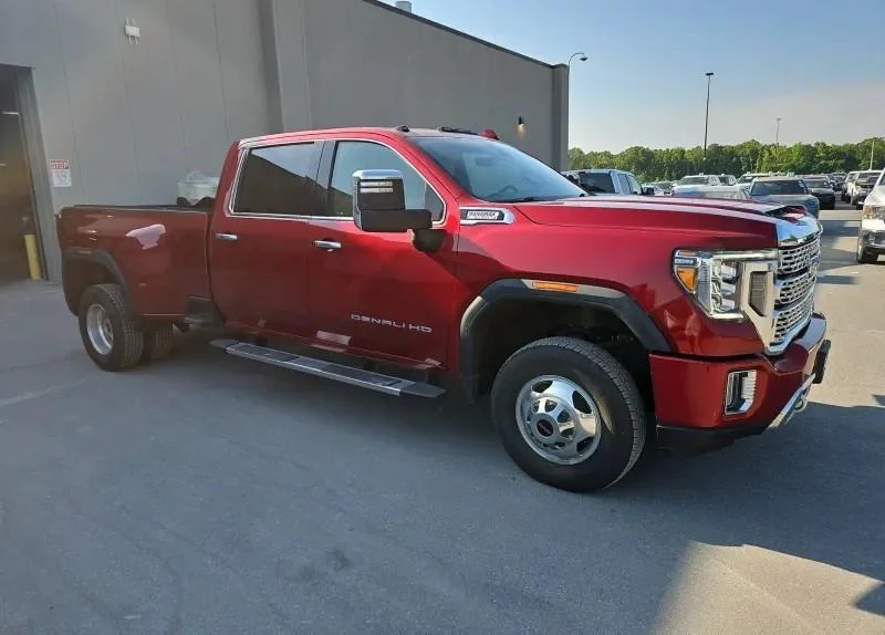 Used 2022 Cayenne Red Tintcoat GMC Denali image 2