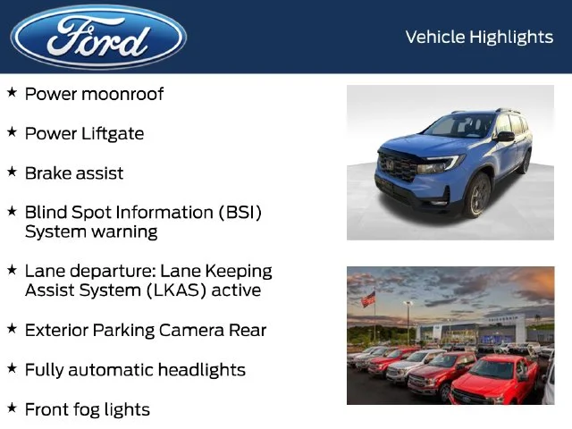 Used 2025 Blue Honda TrailSport image 8