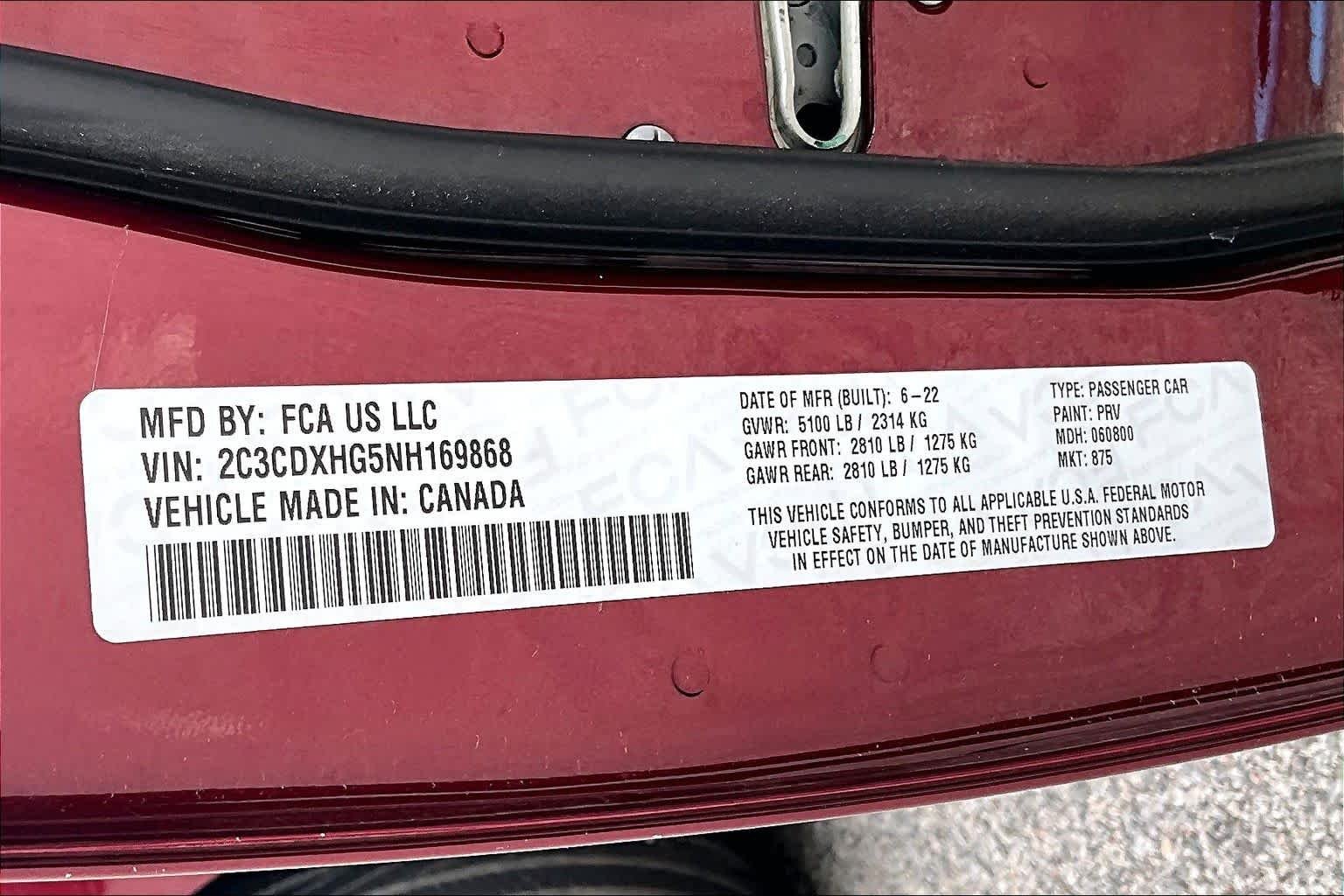 Used 2022 Octane Red Pearlcoat Dodge GT image 30