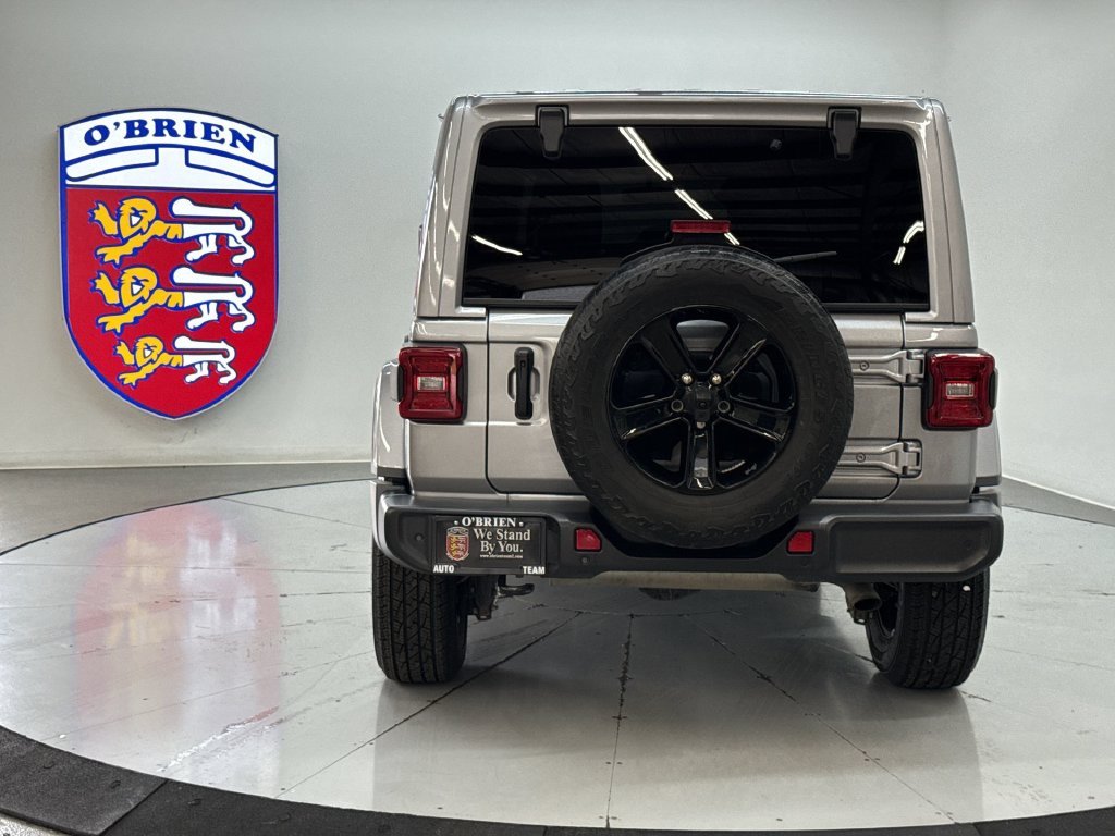 Used 2021 Billet Silver Metallic Jeep Unlimited Sahara Altitude image 11