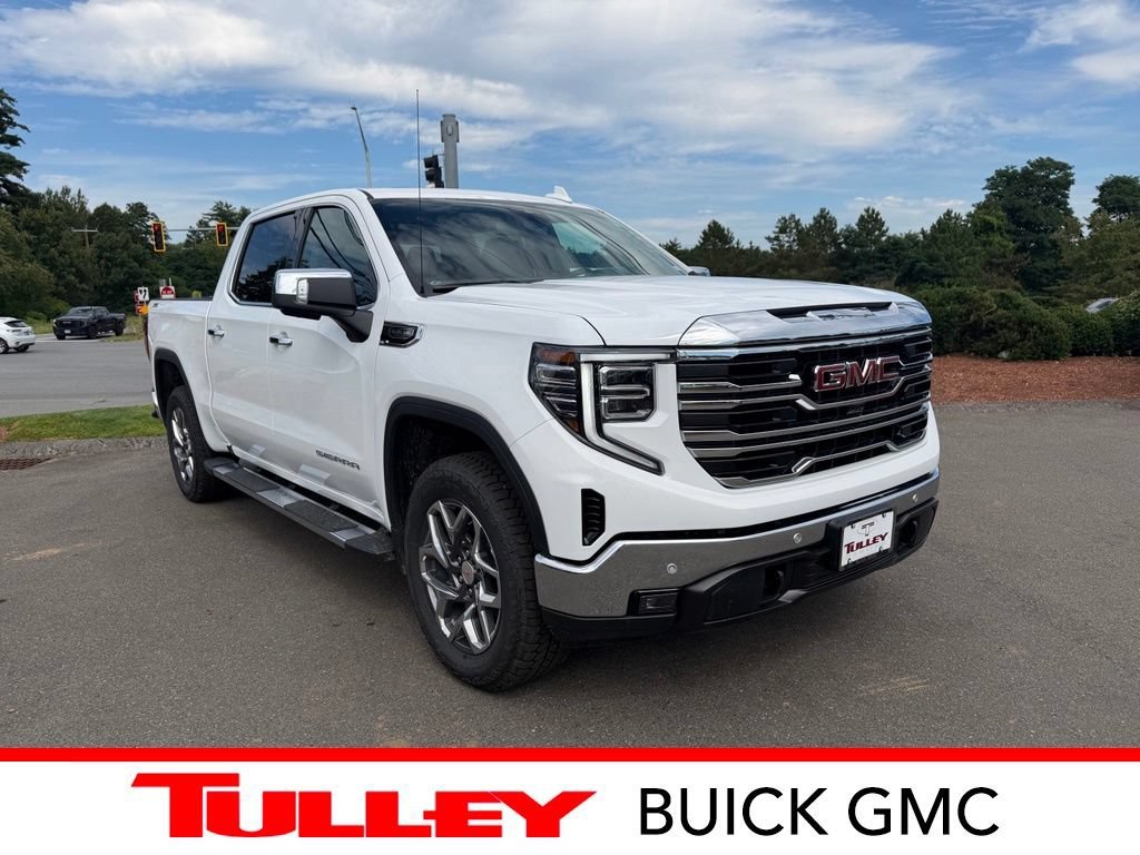 New 2026 Summit White GMC SLT image 1