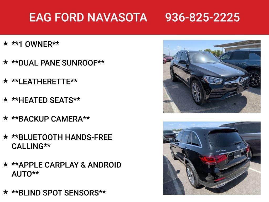 Used 2020 Black Mercedes-Benz GLC 300 image 4