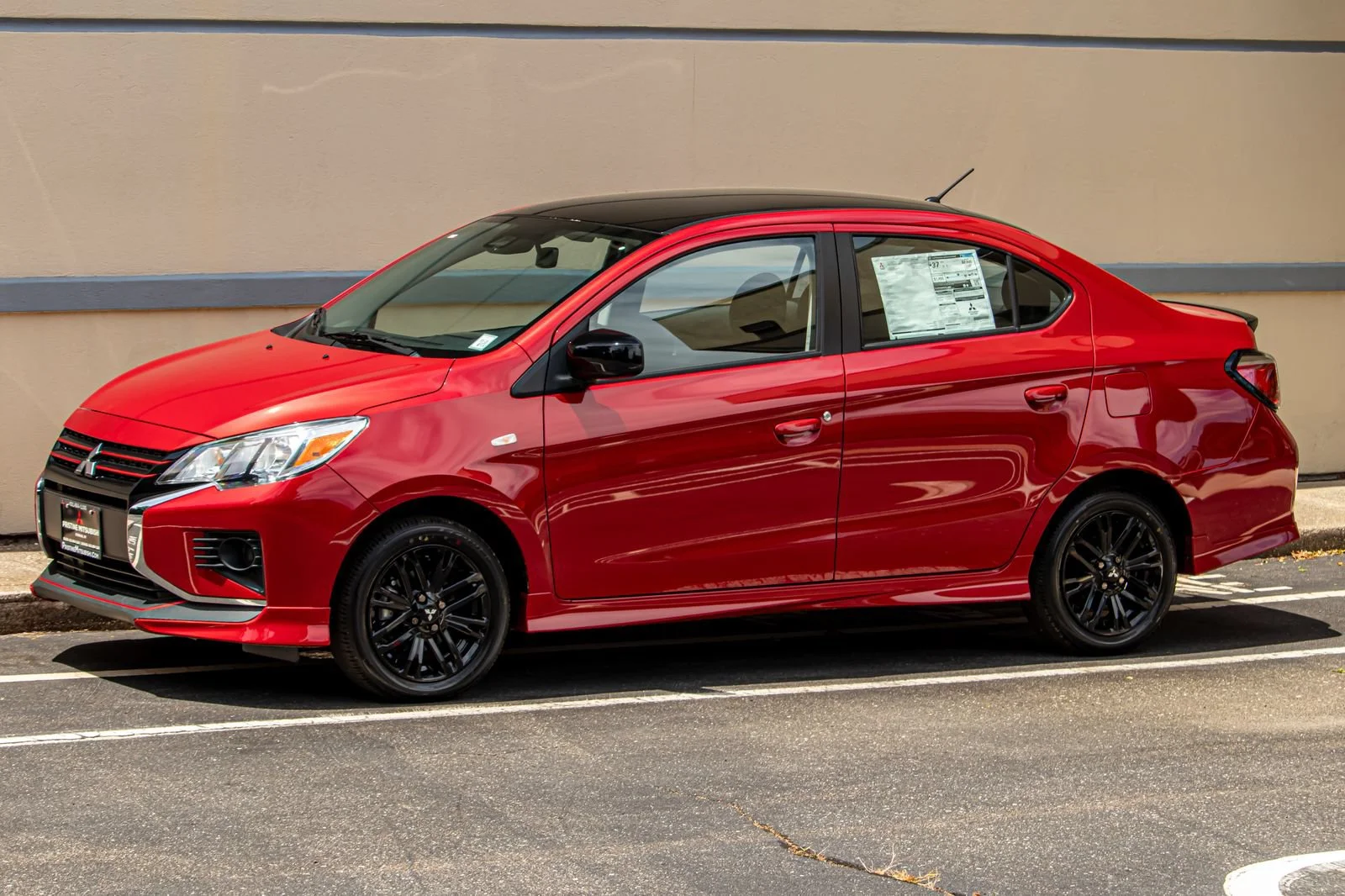 New 2024 Red Mitsubishi Black Edition image 3