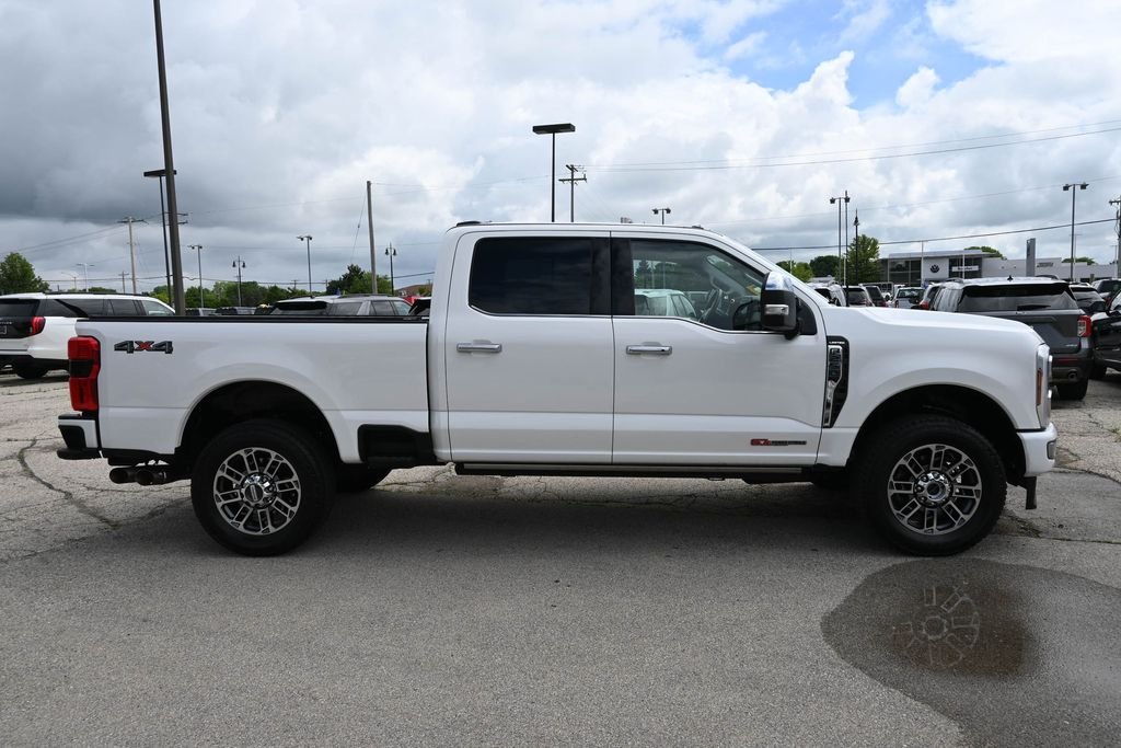 Used 2024 White Metallic Ford Limited image 8