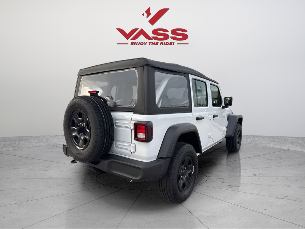 New 2026 Bright White Clear-Coat Exterior Paint Jeep Sport image 6