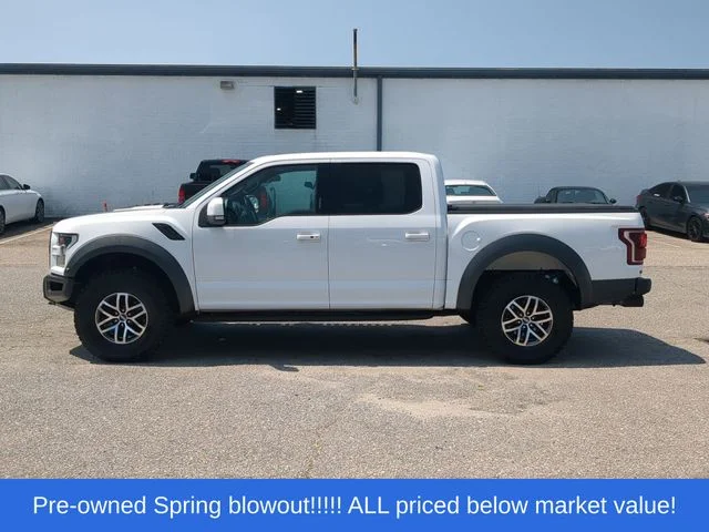 Used 2018 White Ford Raptor image 10