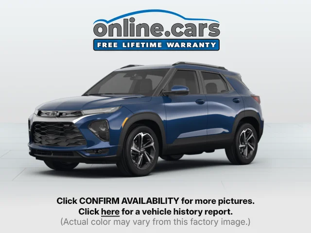 Used 2022 Blue Chevrolet RS image 1