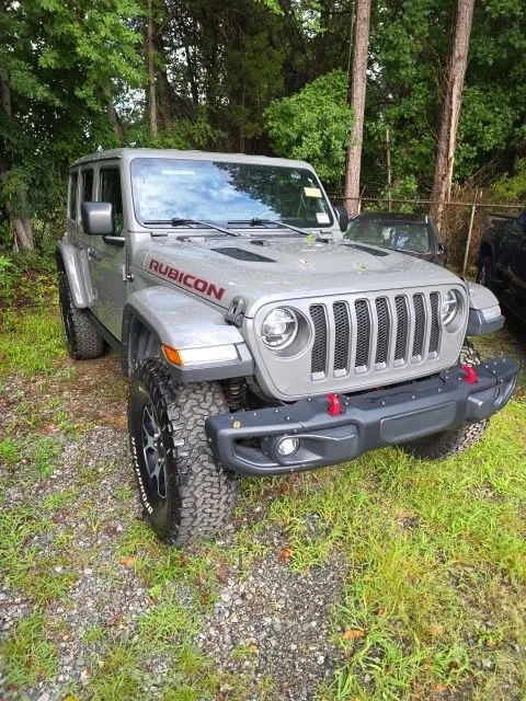 Used 2021 Gray Jeep Unlimited Rubicon image 3