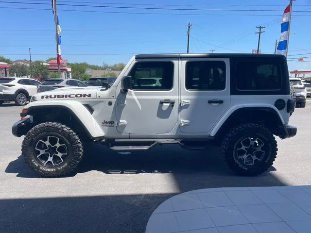 Used 2021 White Jeep Unlimited Rubicon image 4