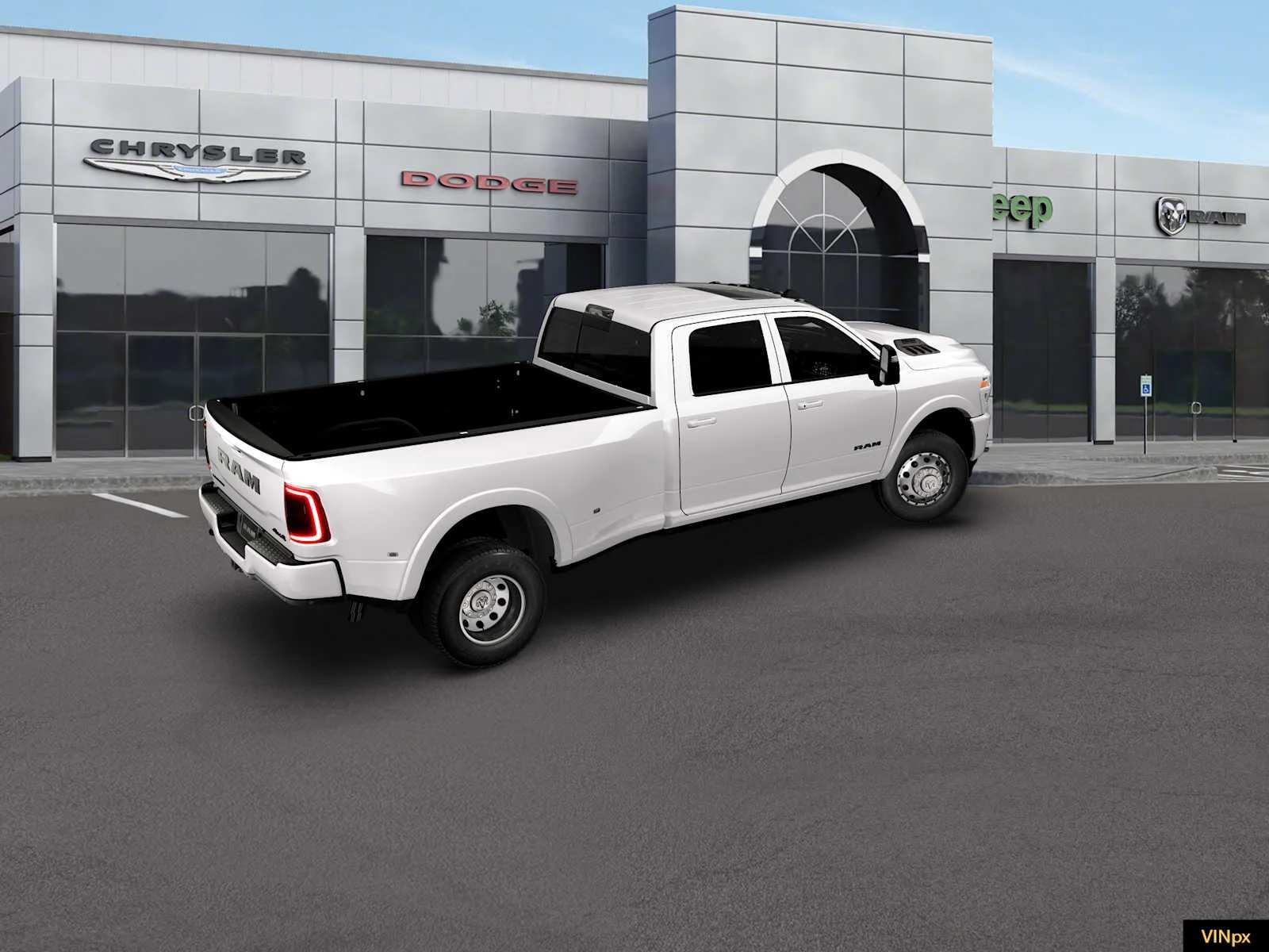 New 2026 Bright White Clear-Coat Exterior Paint RAM Limited image 8