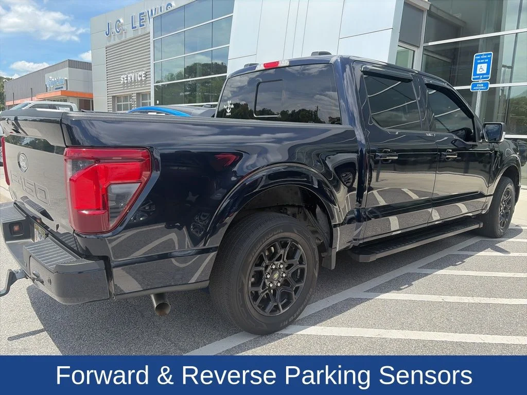 Certified Used 2024 Antimatter Blue Metallic Ford XLT image 4