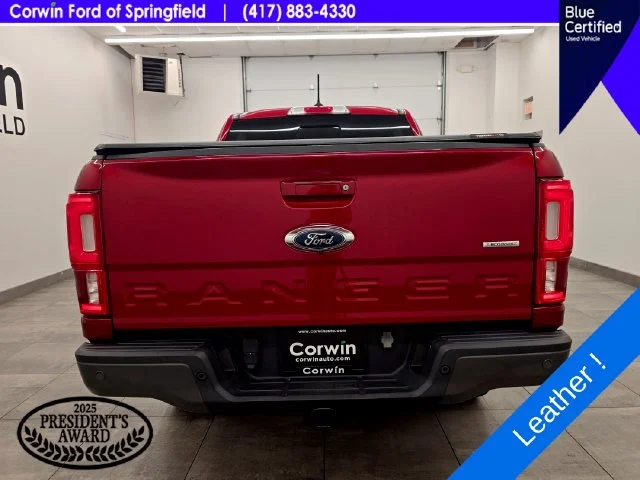 Certified Used 2020 Rapid Red Metallic Tinted Clearcoat Ford Lariat image 5