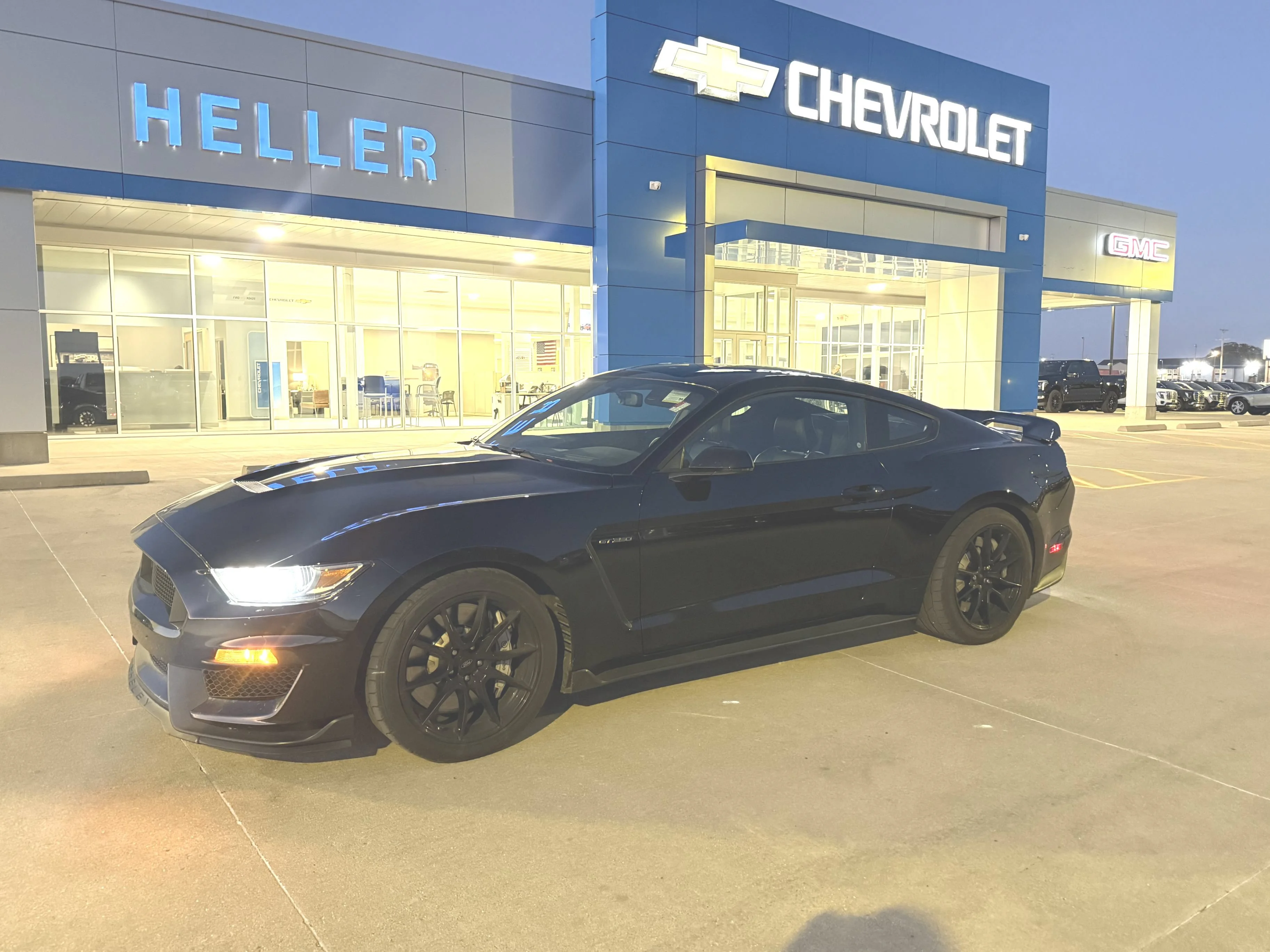 Used 2019 Shadow Black Ford Shelby GT350 image 3