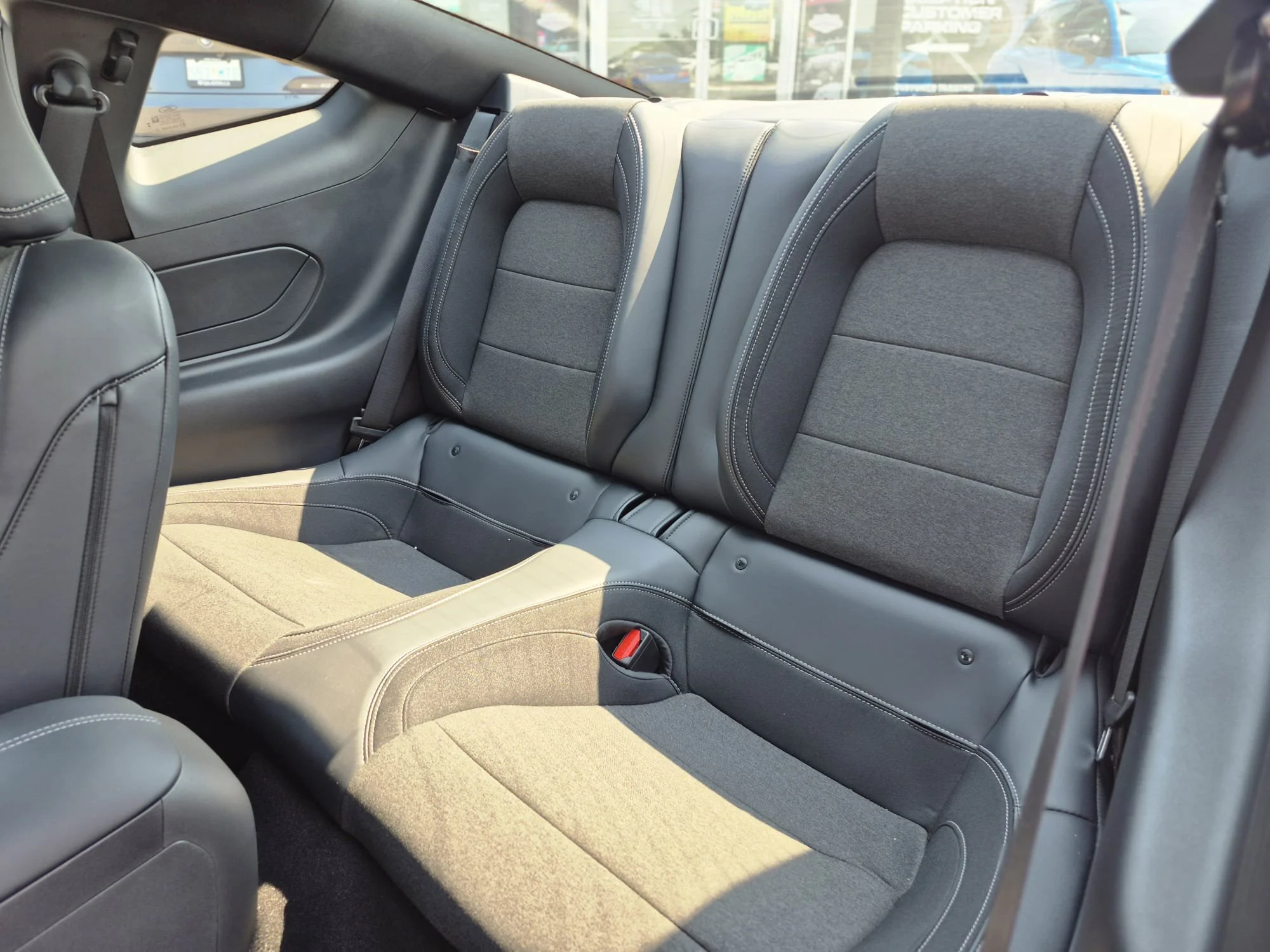 Certified Used 2024 Rapid Red Metallic Tinted Clearcoat Ford EcoBoost Fastback*315HP!! | Rapid Red Metallic | Htd Seats | Lane Keep Assist | Blind Spot Detection image 9