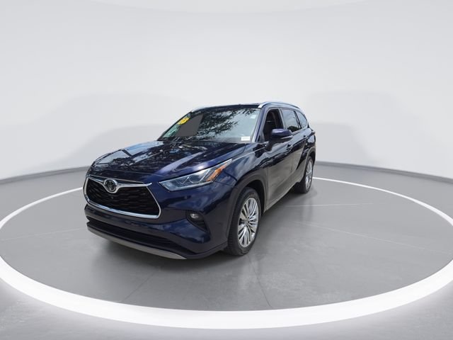 Used 2023 Blue Toyota Platinum image 3