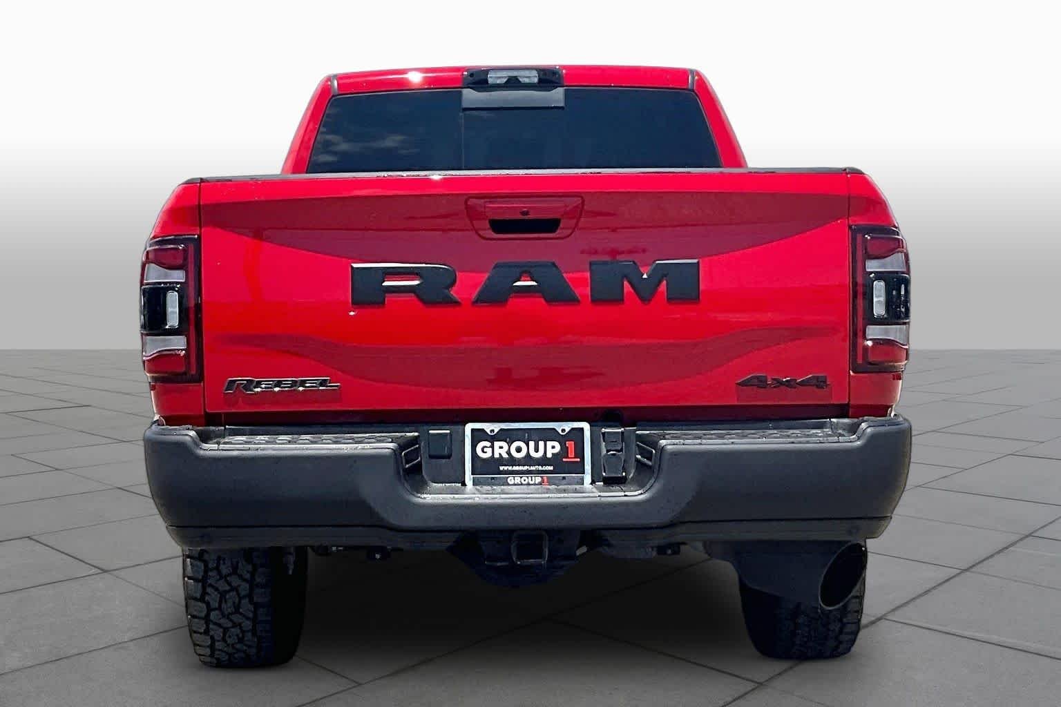 Used 2023 Flame Red Clearcoat Ram Power Wagon Rebel image 5