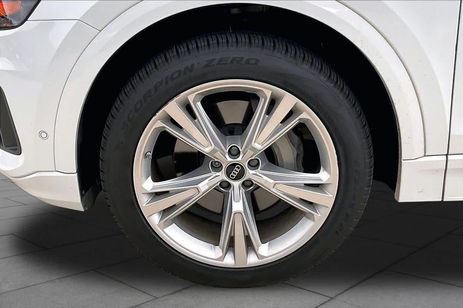 Used 2023 Glacier White Metallic Audi Premium Plus image 11