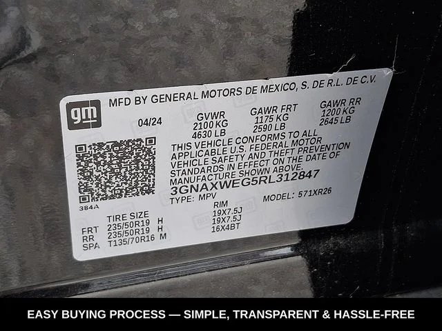 Used 2024 Black Chevrolet RS image 33