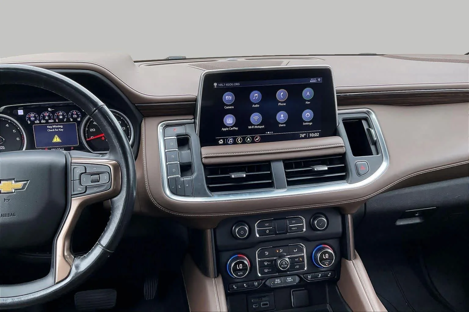 Used 2021 Summit White Chevrolet High Country image 8