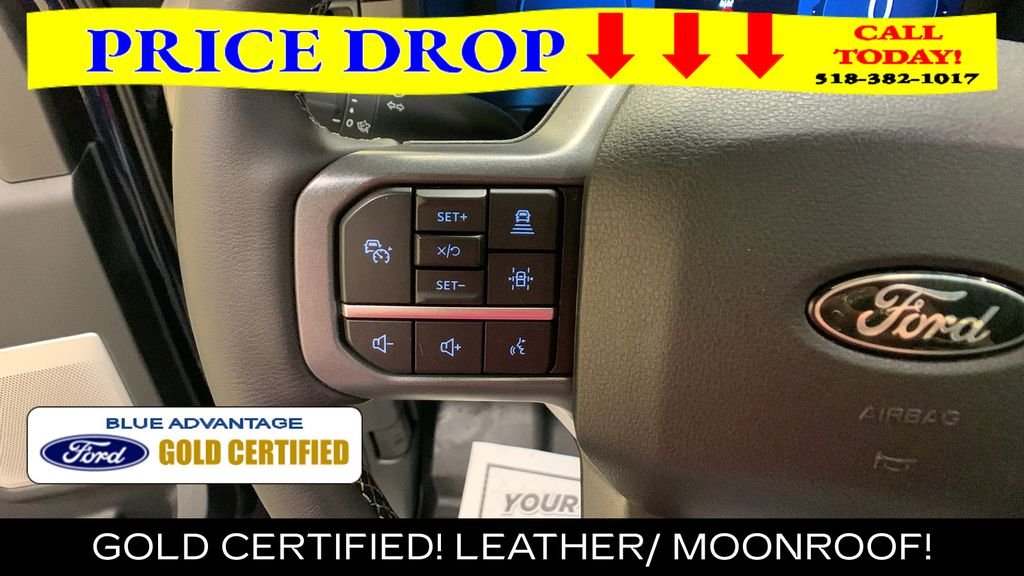 Certified Used 2025 Blue Metallic Ford Lariat image 34
