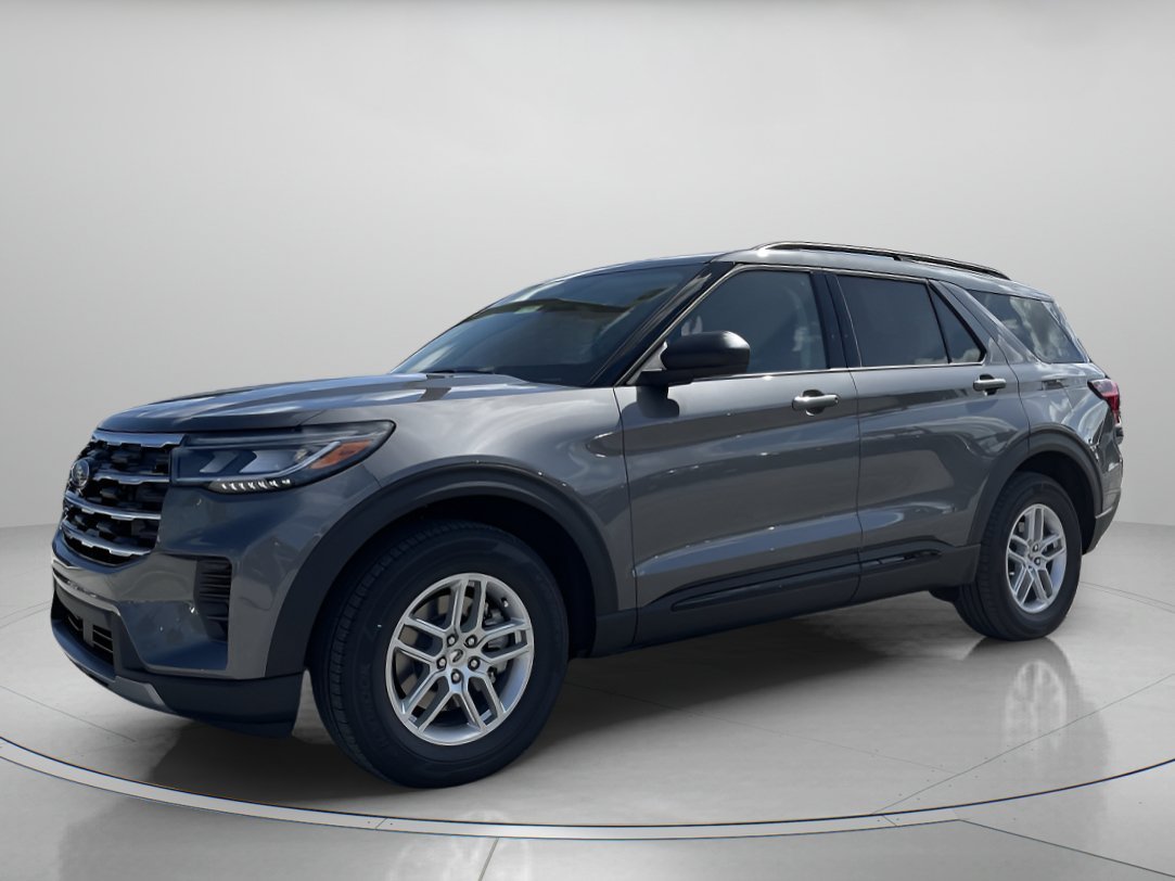 New 2026 Carbonized Gray Metallic Ford Active image 1