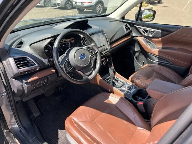 Used 2021 Magnetite Gray Metallic Subaru Touring image 18
