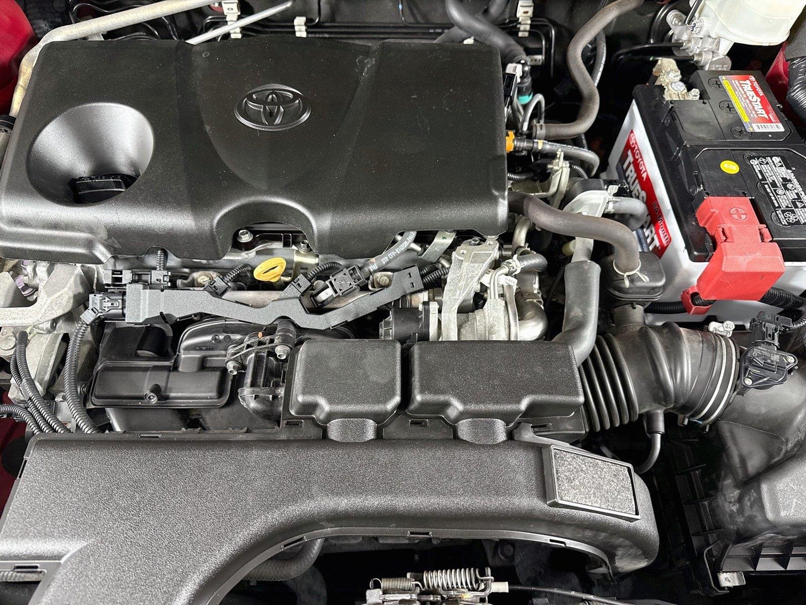 Used 2021 Ruby Flare Pearl Toyota LE image 38