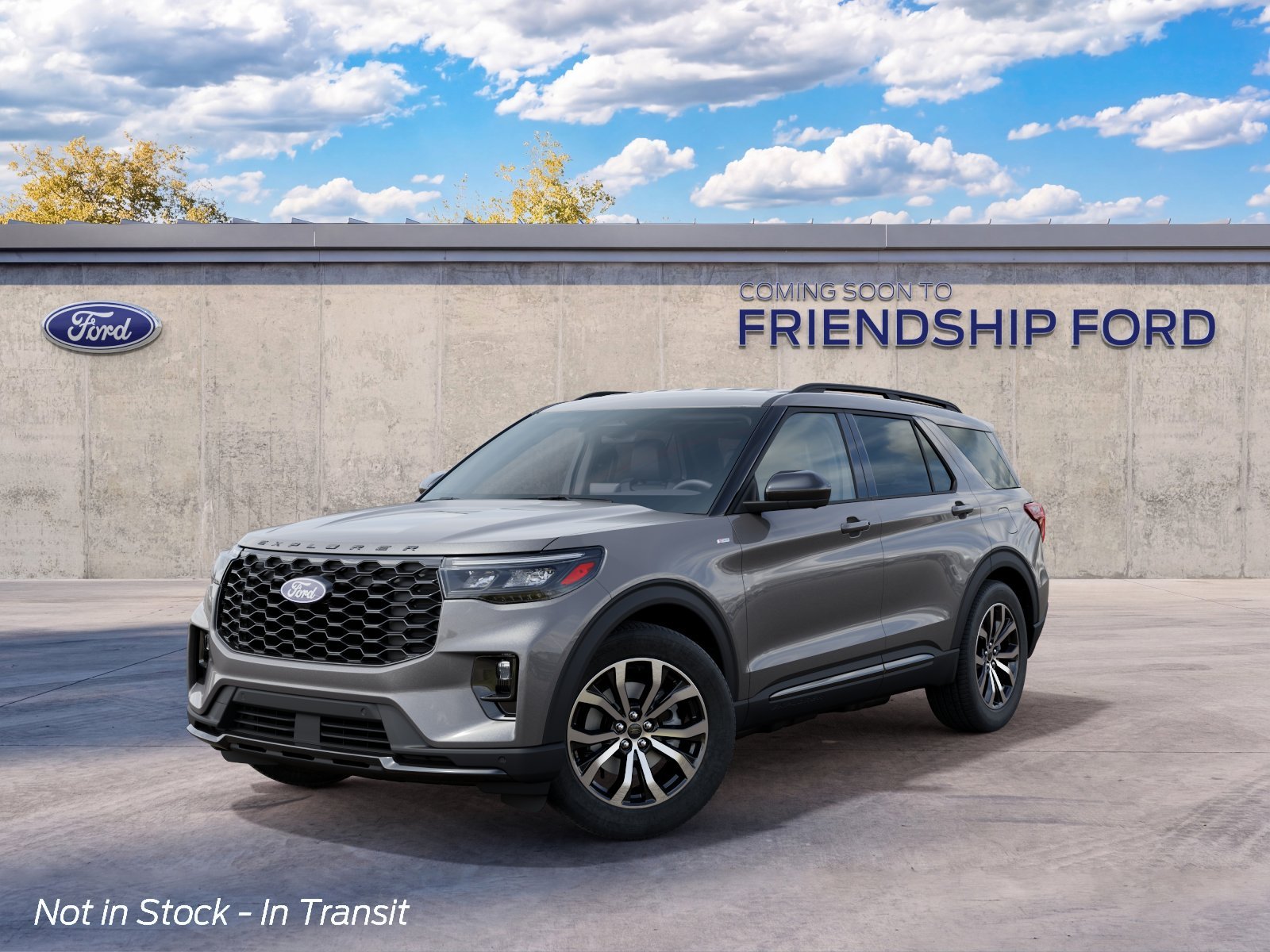 New 2027 Carbonized Gray Metallic Ford ST-Line image 2