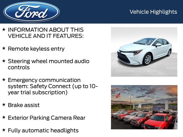 Used 2025 White Toyota LE image 4