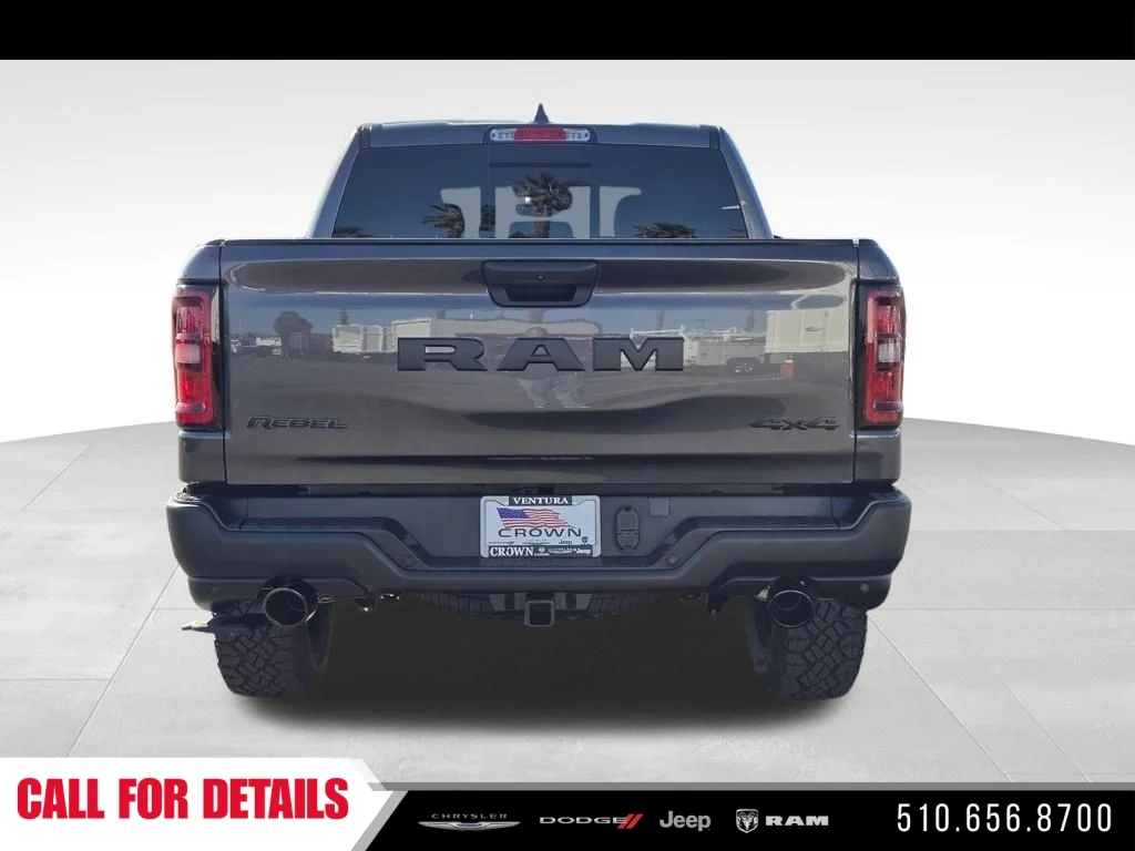 New 2026 Granite Crystal Metallic Clear-Coat Exterior Paint RAM Rebel image 6