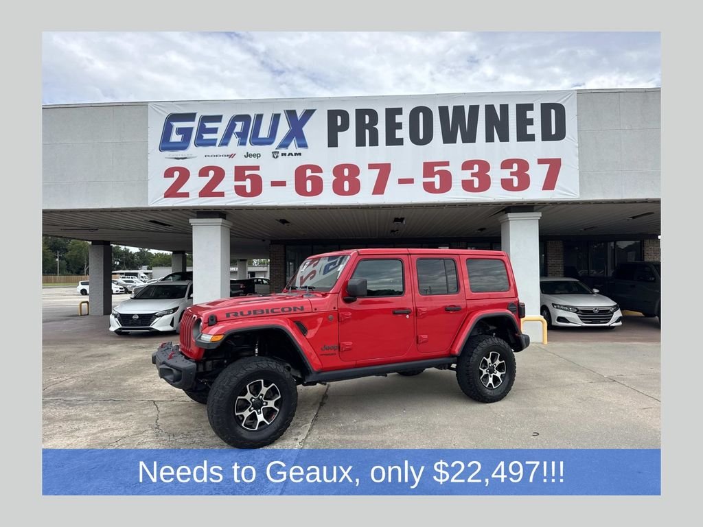 2018 Jeep Wrangler Unlimited Rubicon