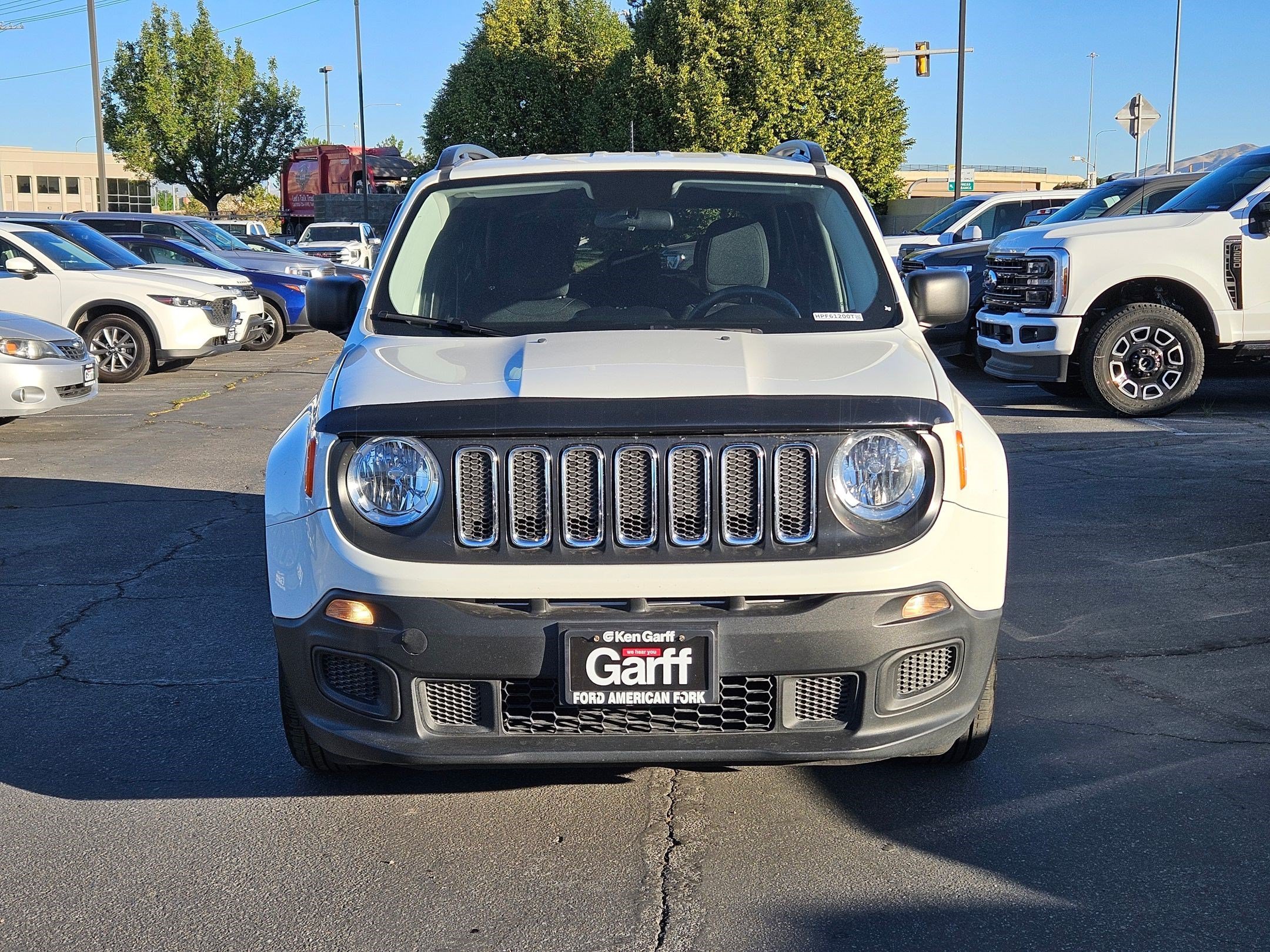 Used 2017 Alpine White Jeep Sport image 20
