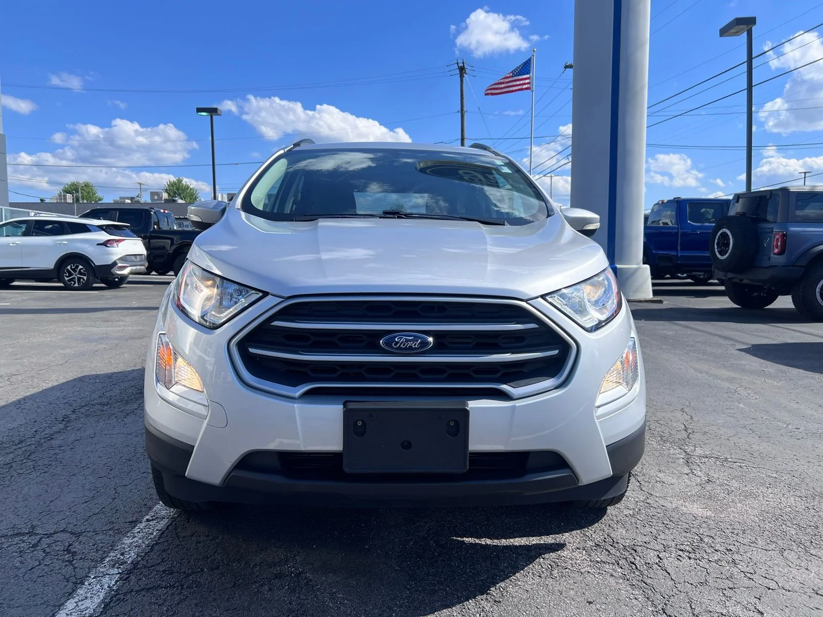 Used 2019 Ford Ecosport SE with VIN MAJ6S3GL1KC302099 for sale in Columbiana, OH