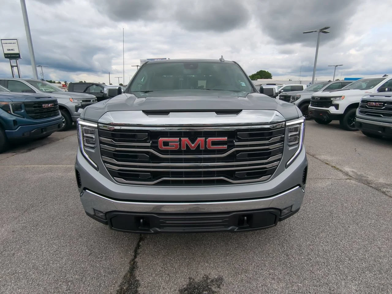 New 2026 Sterling Metallic GMC SLT image 6