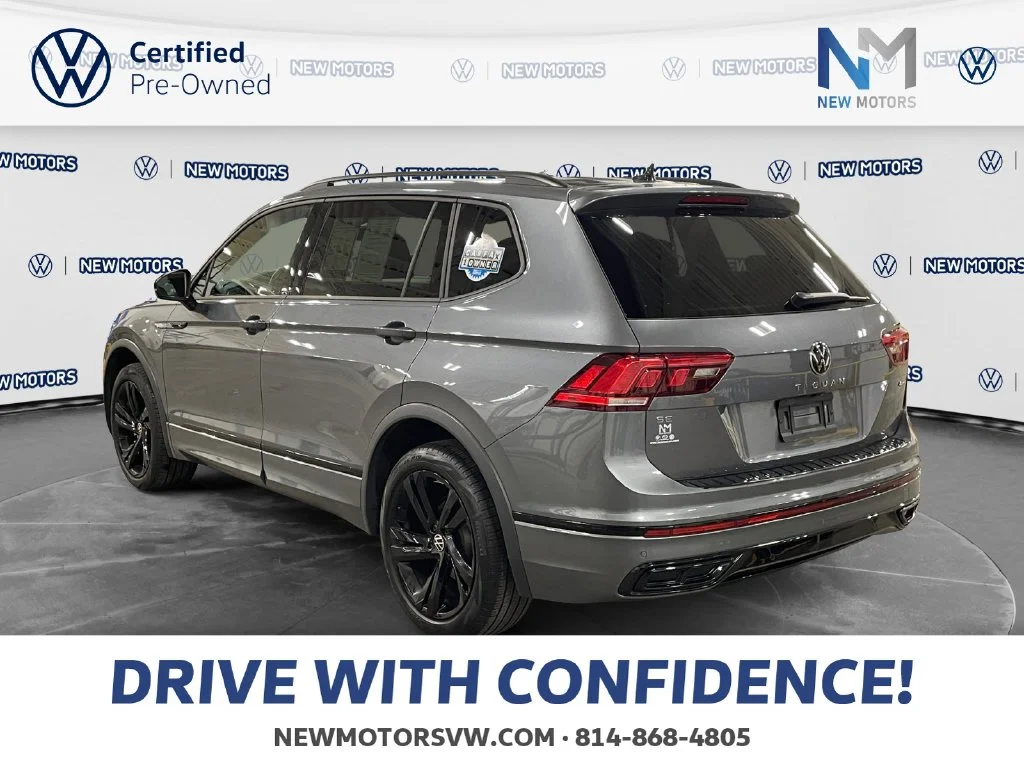 Used 2023 Platinum Gray Metallic Volkswagen 2.0T SE R-Line Black image 3